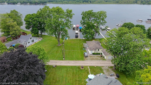 11729 Algonquin Dr, Pinckney, MI 48169 - aerial view of a large body of water