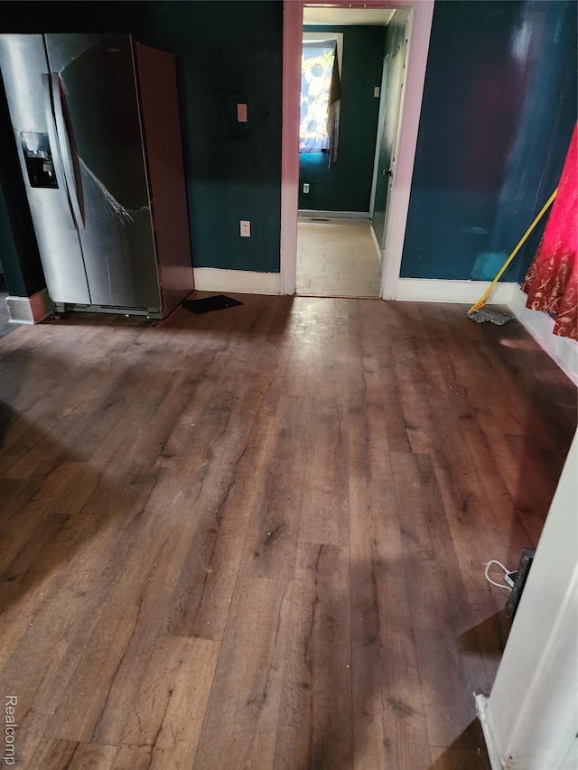 7458 E Quinn St, Detroit, MI 48234 - empty room featuring hardwood / wood-style flooring and baseboards