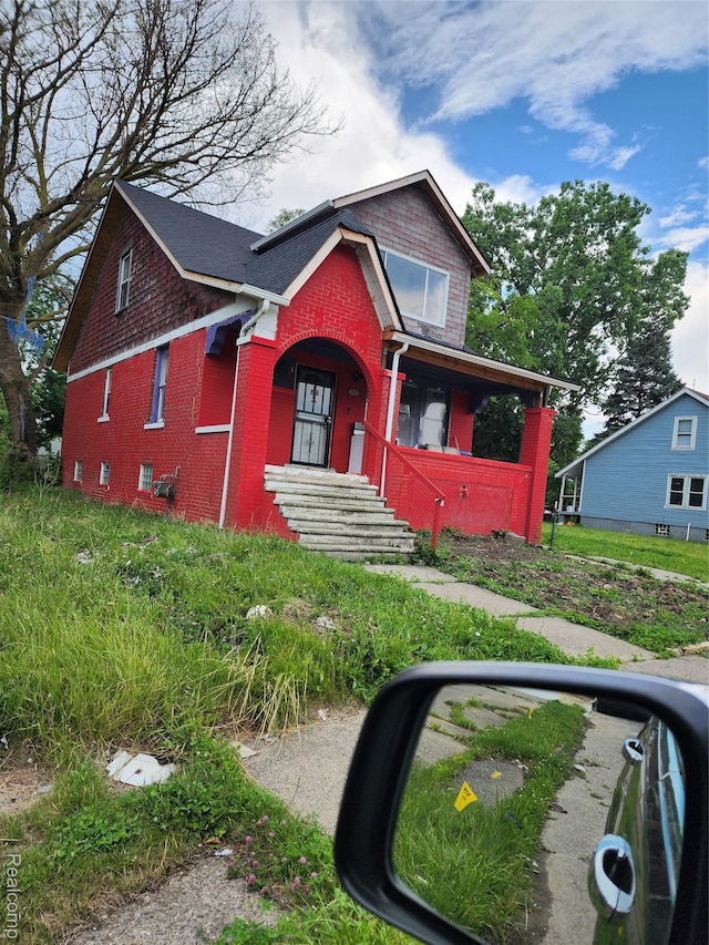 7458 E Quinn St, Detroit, MI 48234 - view of front of home with brick siding