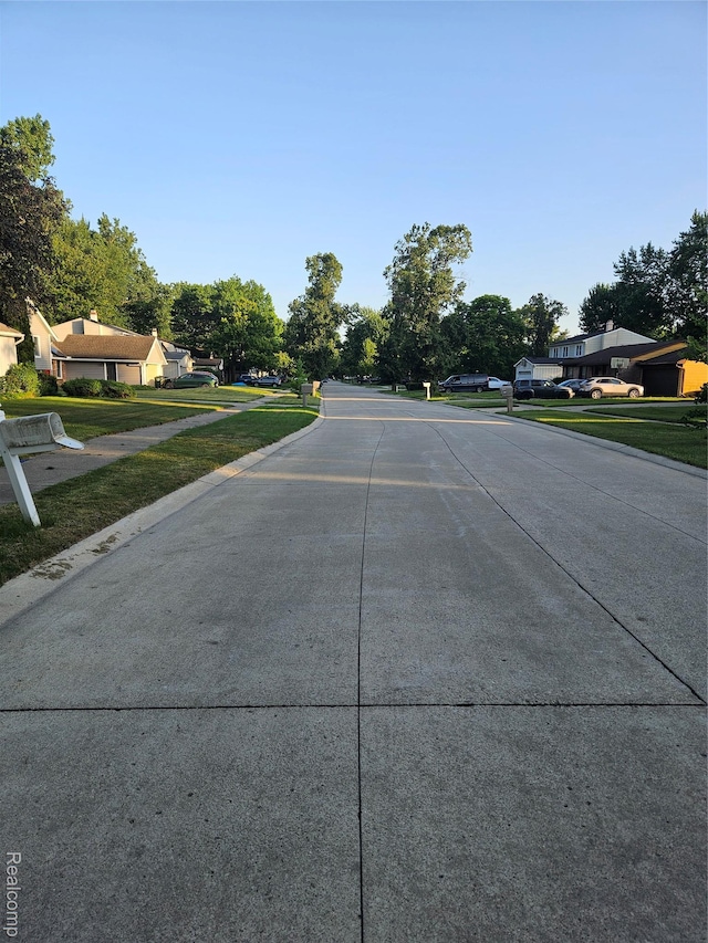 3976 Bristol Dr, Troy, MI 48083 - view of concrete street with curbs