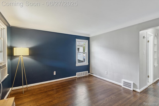 15848 Woodworth, Plymouth, MI 48239 - unfurnished room featuring wood finished floors and baseboards