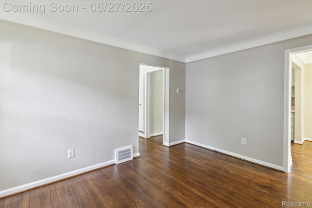 15848 Woodworth, Plymouth, MI 48239 - empty room featuring wood finished floors and crown molding