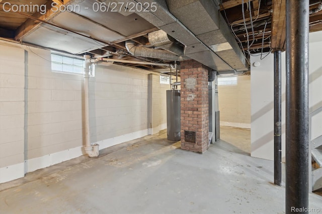 15848 Woodworth, Plymouth, MI 48239 - basement featuring gas water heater