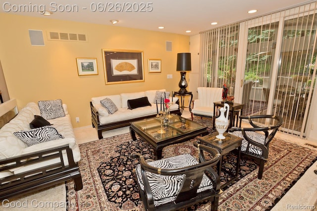 3788 Crestlake Dr, Bloomfield Hills, MI 48304 - living area featuring recessed lighting and baseboards