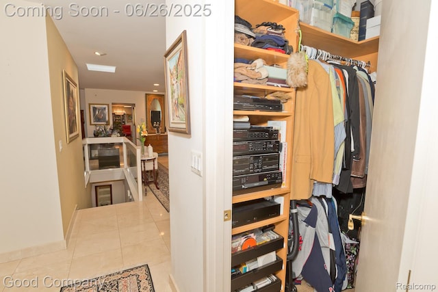 3788 Crestlake Dr, Bloomfield Hills, MI 48304 - spacious closet with tile patterned flooring