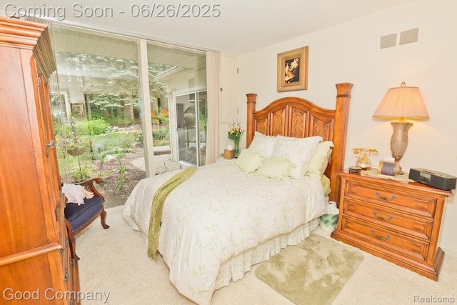 3788 Crestlake Dr, Bloomfield Hills, MI 48304 - carpeted bedroom featuring access to exterior