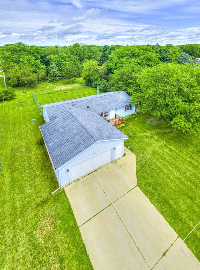 123 Carlysle Dr, Brooklyn, MI 49230 - view from above of property