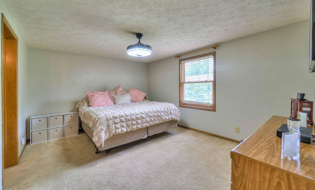 123 Carlysle Dr, Brooklyn, MI 49230 - bedroom with carpet floors and a textured ceiling
