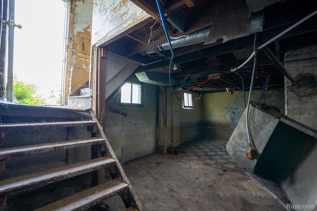 16665 Tuller St, Detroit, MI 48221 - view of below grade area