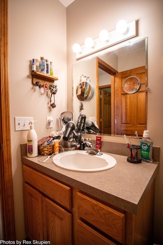 17474 Connor Cir, Bailey, MI 49303 - bathroom featuring vanity