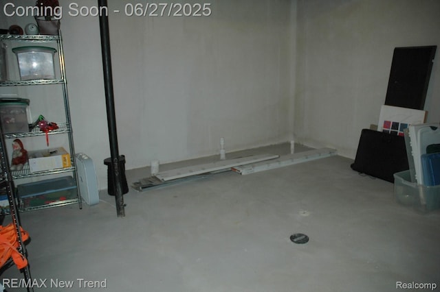 785 Pathway Dr, Howell, MI 48843 - view of basement