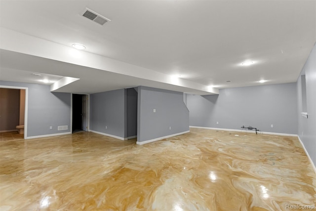 10913 Edlie Cir, Dearborn Heights, MI 48214 - finished below grade area with baseboards