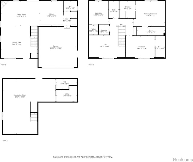 10913 Edlie Cir, Dearborn Heights, MI 48214 - view of room layout