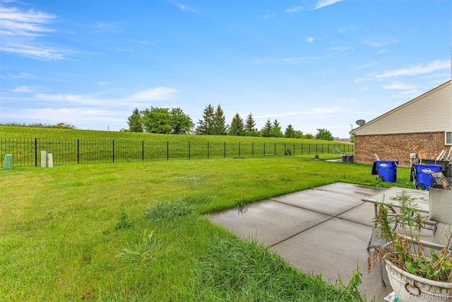 10913 Edlie Cir, Dearborn Heights, MI 48214 - view of yard featuring a view of rural / pastoral area and a patio