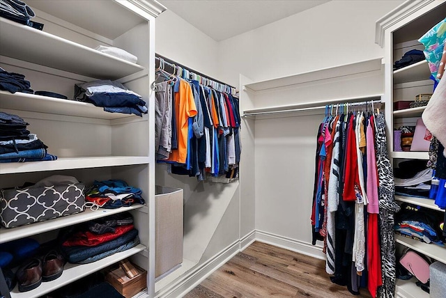 7870 Mooring Ct, Hudsonville, MI 49426 - spacious closet featuring wood finished floors