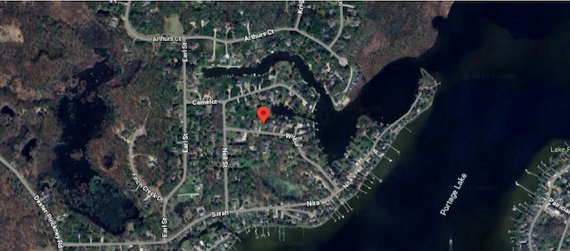 1169 Wilbur, Pinckney, MI 48169 - aerial map of property and surrounding area