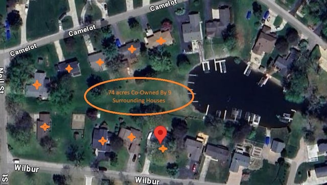 1169 Wilbur, Pinckney, MI 48169 - map of property location