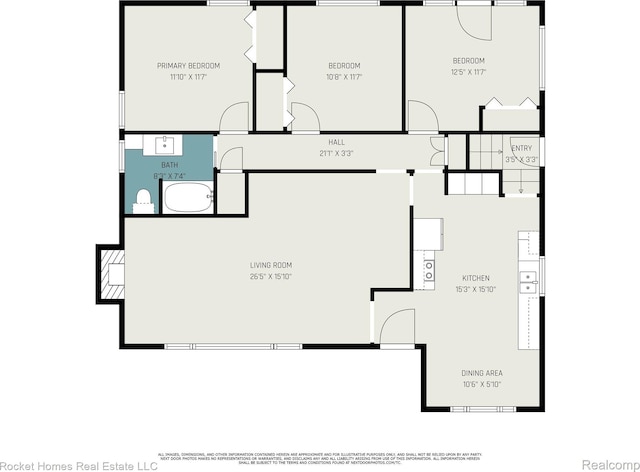 22011 Englehardt St, Saint Clair Shores, MI 48080 - view of room layout