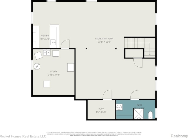 22011 Englehardt St, Saint Clair Shores, MI 48080 - view of home floor plan