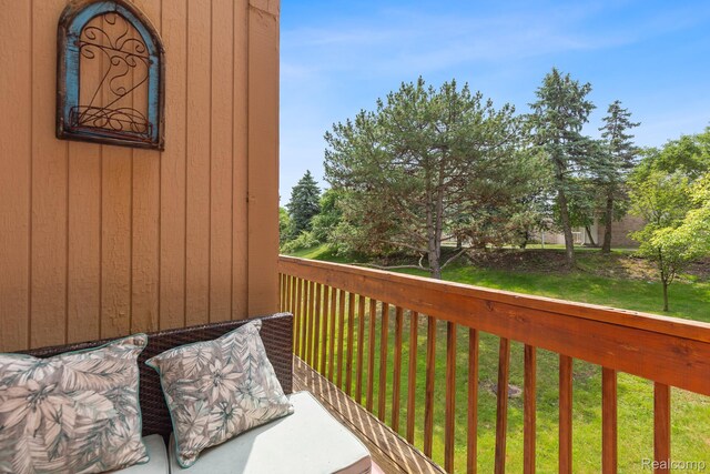 5305 Wright Way S, West Bloomfield, MI 48322 - view of balcony