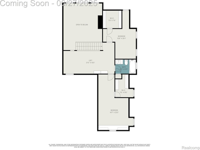 5408 N Seymour Rd, Flushing, MI 48433 - view of floor plan / room layout