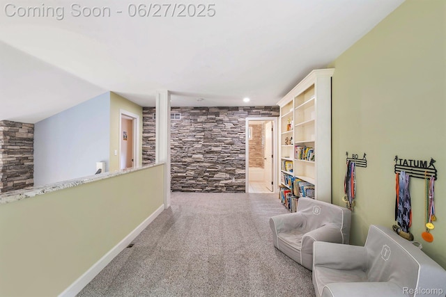 5408 N Seymour Rd, Flushing, MI 48433 - corridor featuring carpet and baseboards