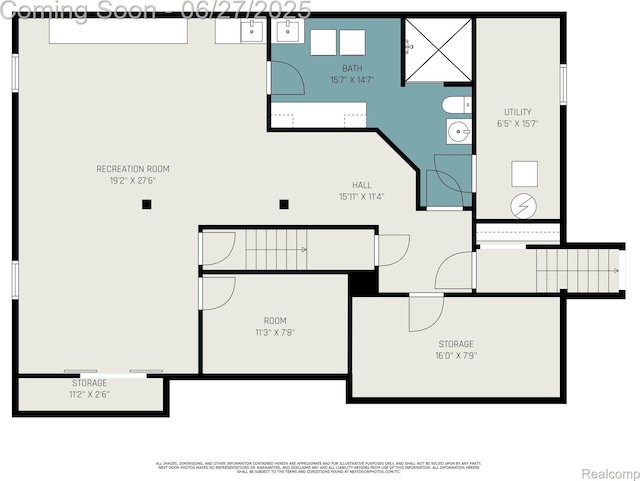 5408 N Seymour Rd, Flushing, MI 48433 - view of property floor plan