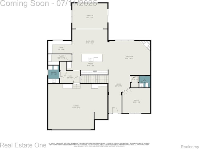 59141 Peters Barn Dr, South Lyon, MI 48178 - view of floor plan / room layout