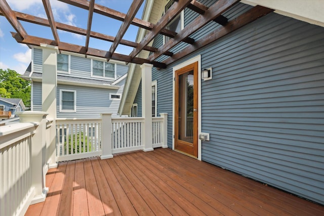 450 S 1st St, Ann Arbor, MI 48103 - view of wooden terrace