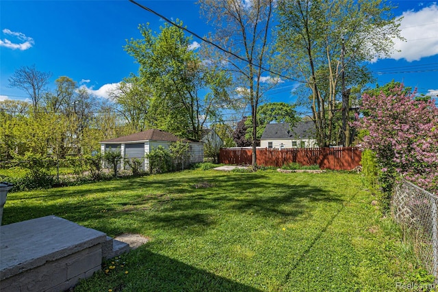 23723 Vassar Ave, Hazel Park, MI 48030 - view of fenced backyard