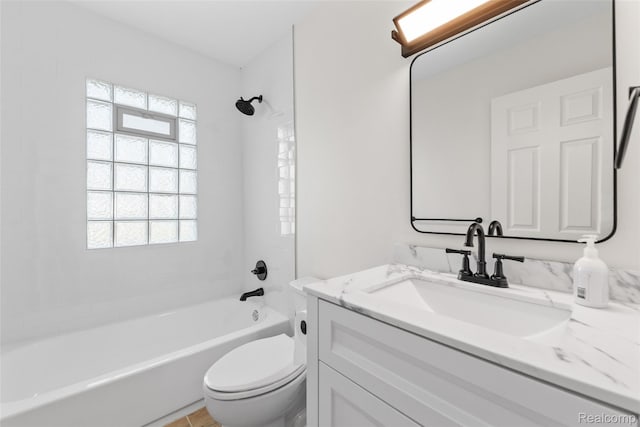23723 Vassar Ave, Hazel Park, MI 48030 - full bathroom with vanity, plenty of natural light, and bathing tub / shower combination