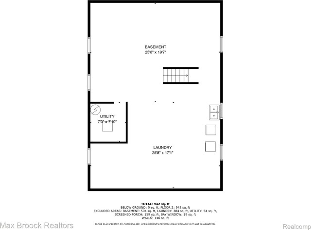 1122 Symes Ct, Royal Oak, MI 48067 - view of property floor plan