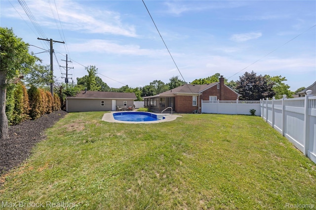1122 Symes Ct, Royal Oak, MI 48067 - view of fenced yard