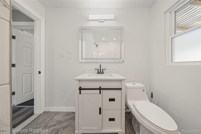 1122 Symes Ct, Royal Oak, MI 48067 - bathroom with vanity and baseboards