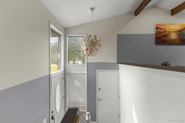 2738 Berry Dr, Bloomfield Hills, MI 48304 - entryway with a chandelier