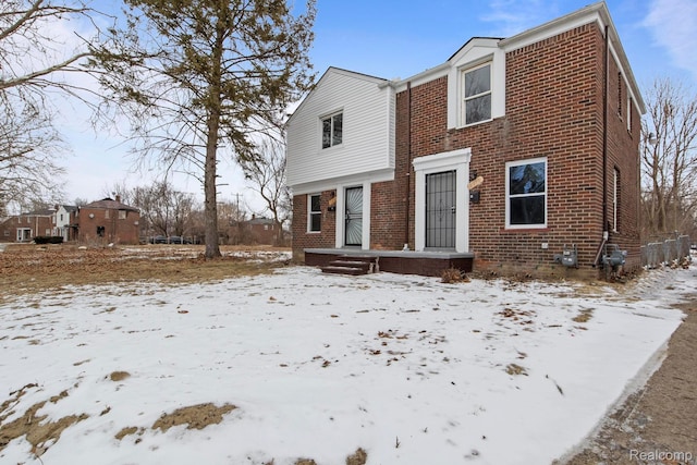 9110 Mansfield St, Detroit, MI 48228 - view of front of property with brick siding