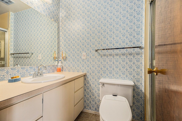 8025 Fosdick Rd, Saline, MI 48176 - bathroom featuring vanity and toilet