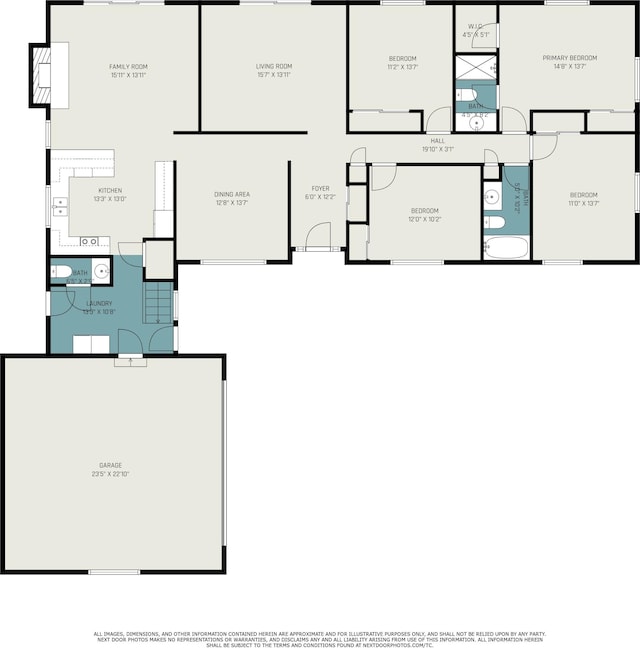 8025 Fosdick Rd, Saline, MI 48176 - view of home floor plan