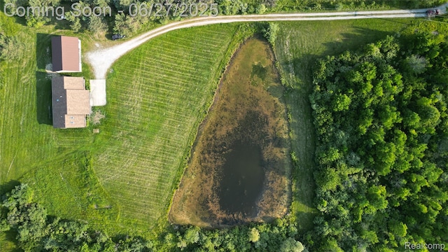 5050 Burton Rd, Capac, MI 48014 - aerial view of property and surrounding area