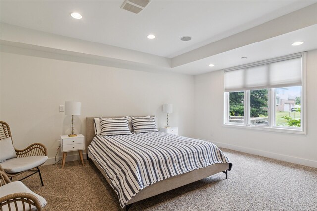 46746 Merion Cir, Northville, MI 48168 - carpeted bedroom featuring baseboards and recessed lighting