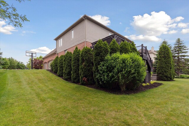 46746 Merion Cir, Northville, MI 48168 - view of green lawn
