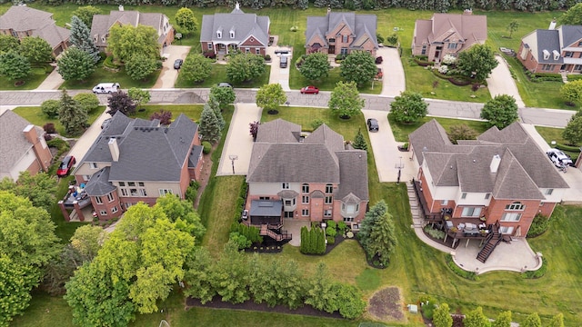 46746 Merion Cir, Northville, MI 48168 - aerial view of residential area