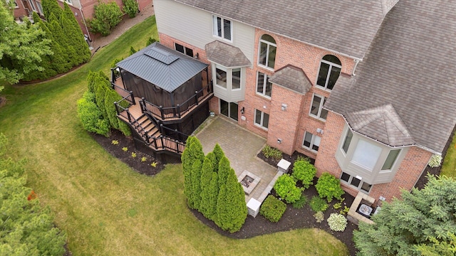 46746 Merion Cir, Northville, MI 48168 - view from above of property