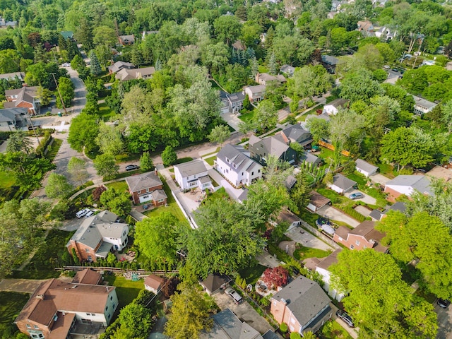 1053 Canterbury St, Birmingham, MI 48009 - aerial view of residential area