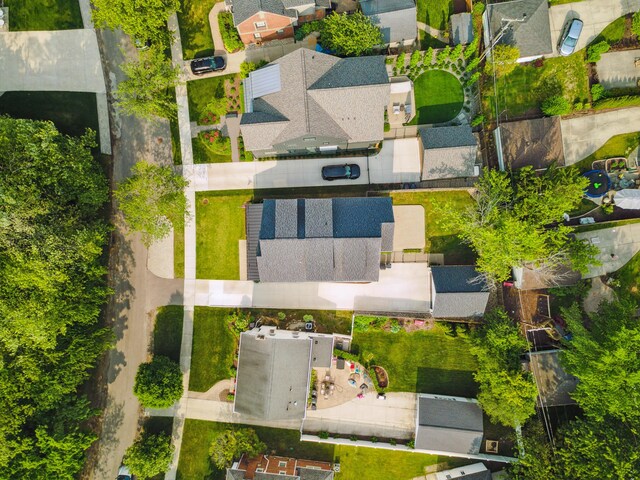 1053 Canterbury St, Birmingham, MI 48009 - aerial view of residential area