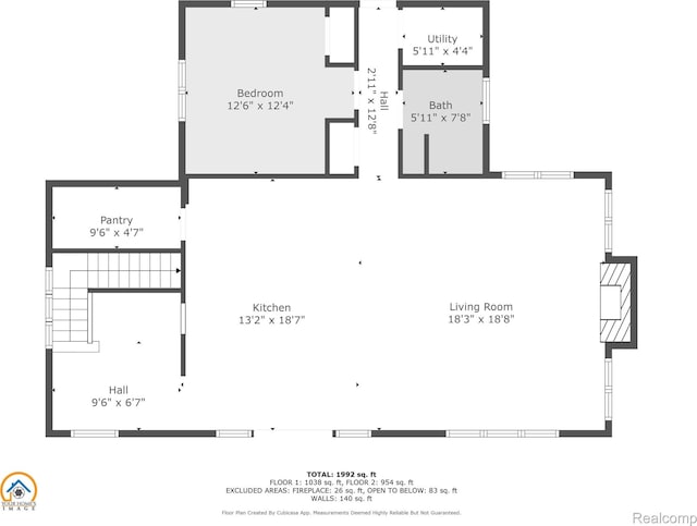 2685 Fry Rd, Highland, MI 48357 - view of floor plan / room layout