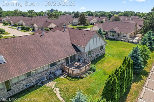 15653 Heather Ridge Trl, Clinton Township, MI 48038 - aerial view of residential area