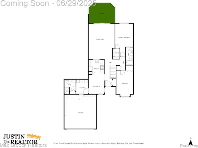 15653 Heather Ridge Trl, Clinton Township, MI 48038 - view of floor plan / room layout