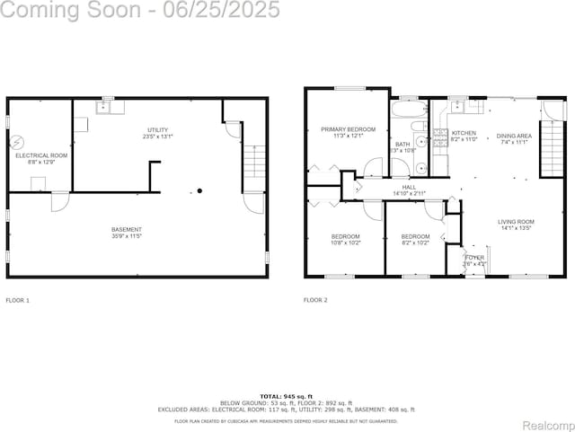 22323 Gordon Rd, Saint Clair Shores, MI 48081 - view of floor plan / room layout