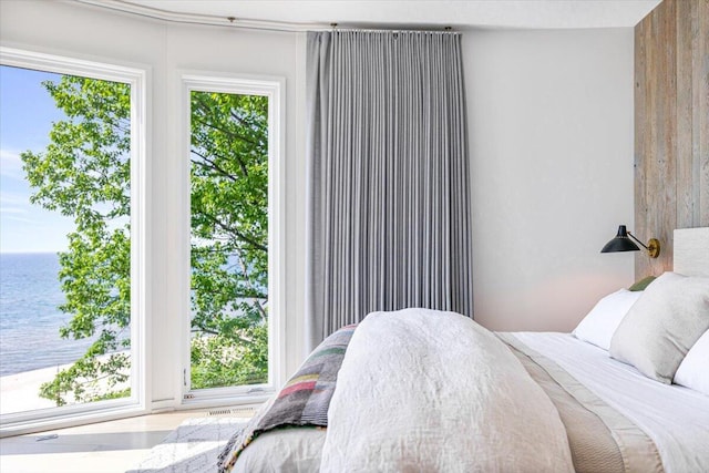 9182 Hemlock Ln, Bridgman, MI 49106 - bedroom with a water view